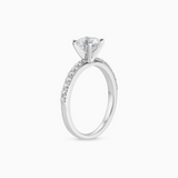 Diamond Band Platinum Ring